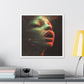 Red Shift Desire 'Designed by AI' Canvas Art Print
