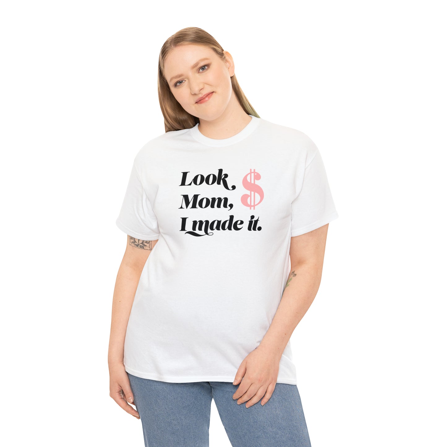 Look Mom I Made It! Girl Power Cotton T-Shirt