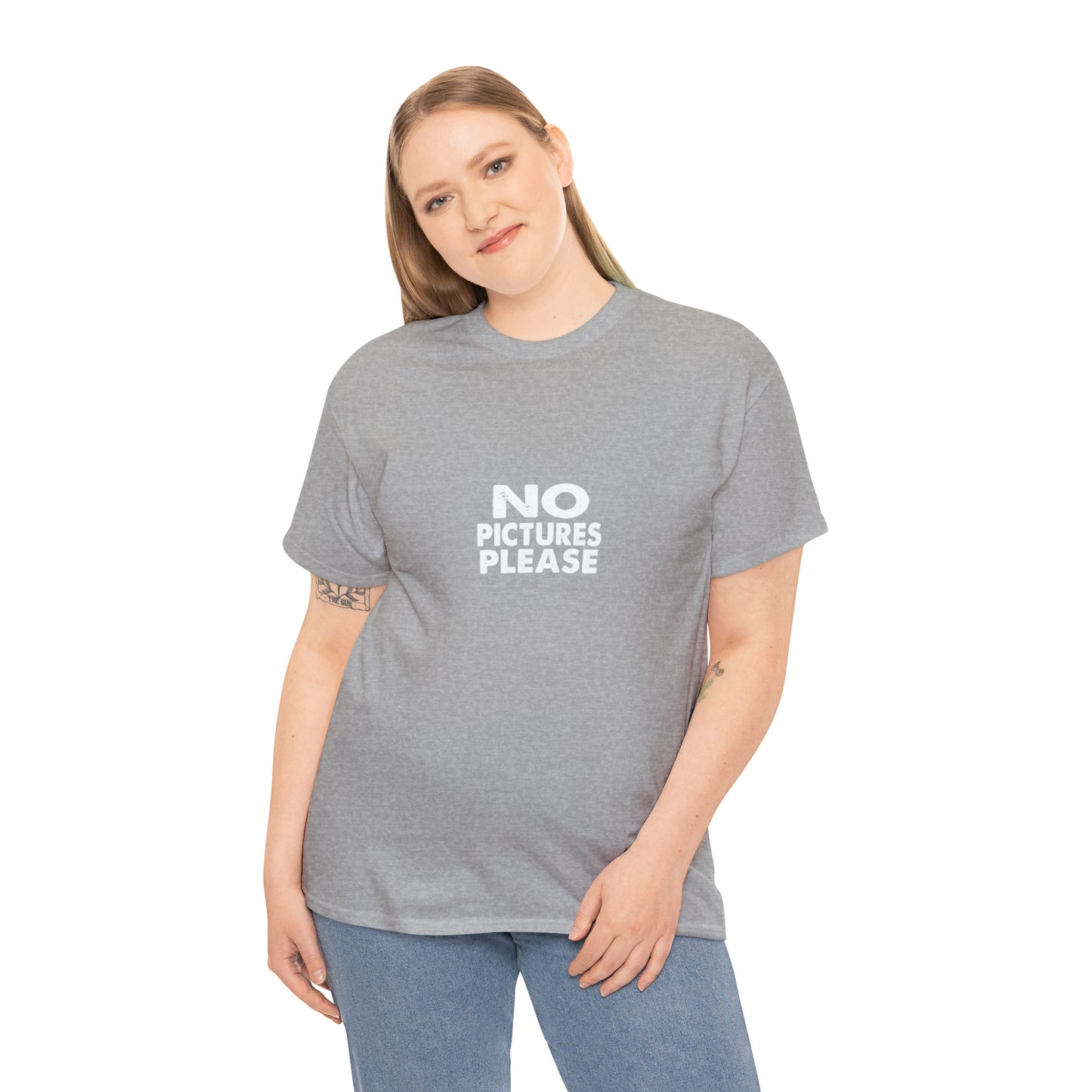 No Pictures Please Funny T-Shirt