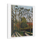 The Banks of the Bièvre near Bicêtre (1908–1909) by Henri Rousseau, Canvas Art Print from the Original