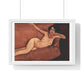 Amedeo Modigliani's Act on a Sofa 'Almaiisa' (1916) from the Original, Framed Print