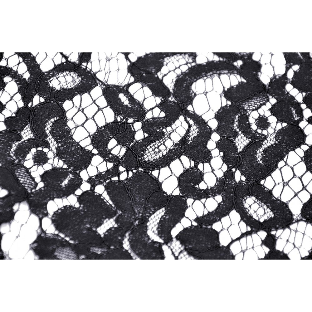 Dark In Love Zira Velvet Fishtail Midi Skirt