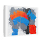 Bold Abstract Palette Knife Painting II, Canvas Art Print