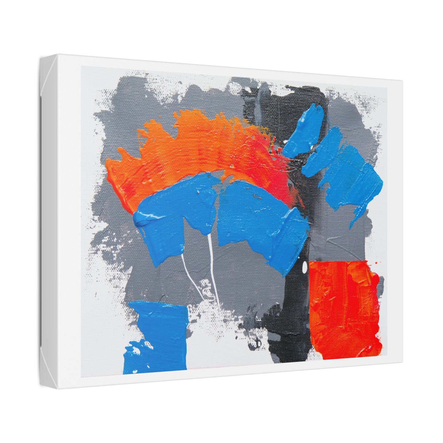 Bold Abstract Palette Knife Painting II, Canvas Art Print