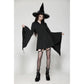 Dark in Love Darya Witchy Bell-Sleeve Shirt Dress
