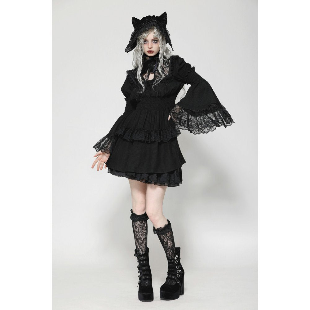 Dark in Love Arya Gothic Lace Doll Dress
