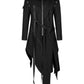 Gothic Punk-Style Long Belted Costume Jacket