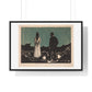 Two People. The Lonely Ones (1899) by Edvard Munch, from the Original, Framed Print