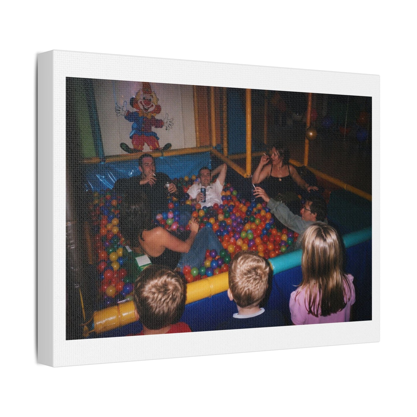 We Need the Adults Back in Charge 'Designed by AI' Art Print on Canvas