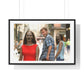 Distracted Boyfriend Meme Art, the Grotesque Reality of it All, Framed Art Print