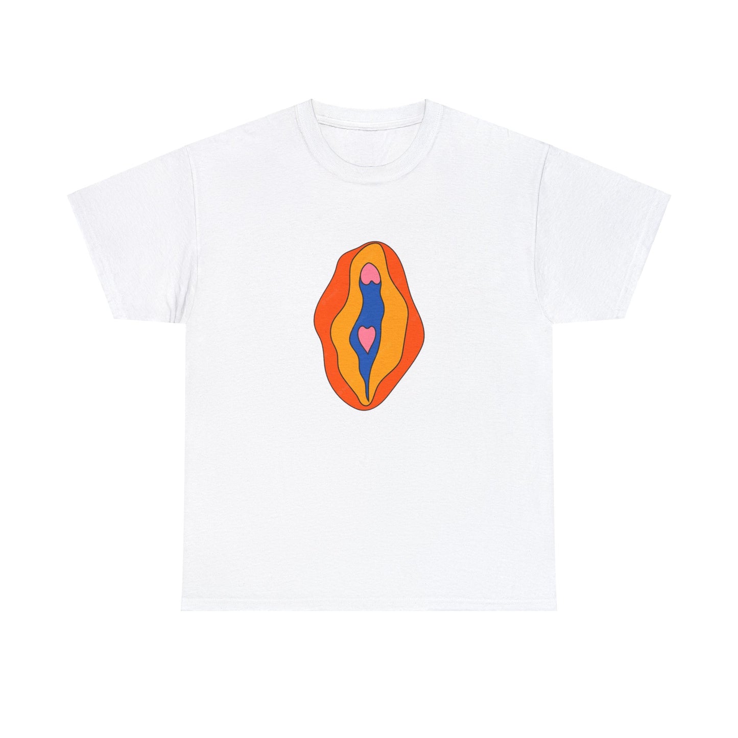 Vagina Abstract Art Graphic T-Shirt