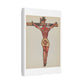 Plate 27 Christ Crucified from Portfolio Spanish Colonial Designs of New Mexico, from the Original, Canvas Art Print