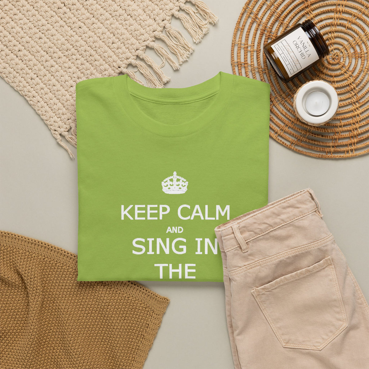 Keep Calm and Sing in the Shower T-Shirt