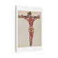 Plate 27 Christ Crucified from Portfolio Spanish Colonial Designs of New Mexico, from the Original, Canvas Art Print