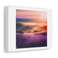 Italian Countryside, Lavender, Wildflowers, Sunrise 'Designed by AI' on Canvas