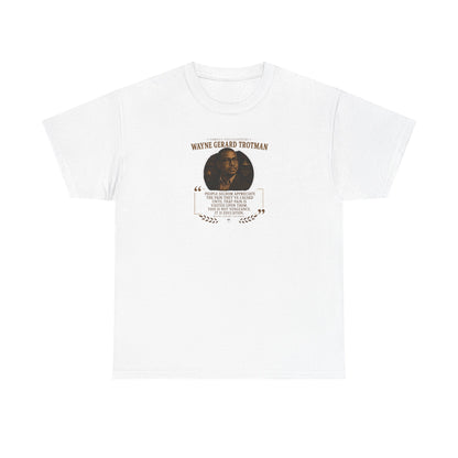 Wayne Gerard Trotman on Ethics and Vengeance, Philosophy Tribute T-Shirt
