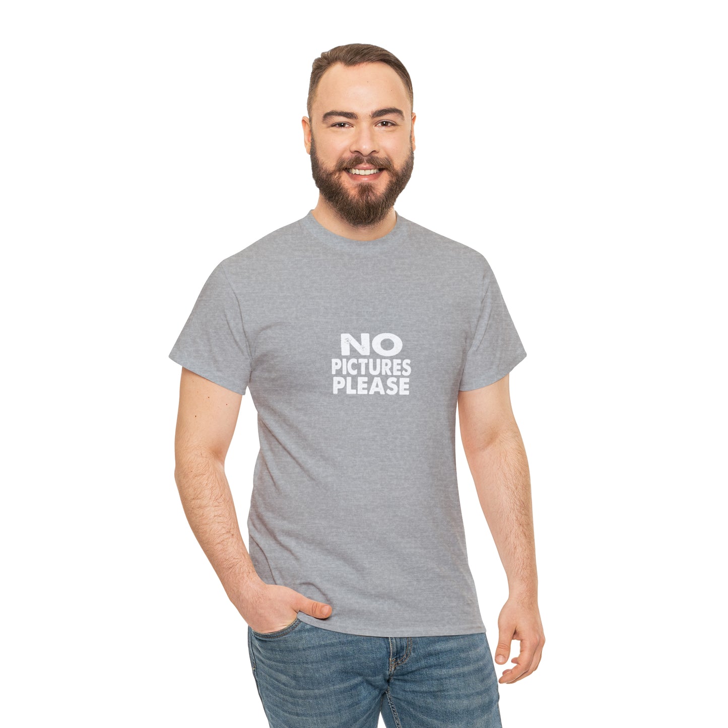 No Pictures Please Funny T-Shirt