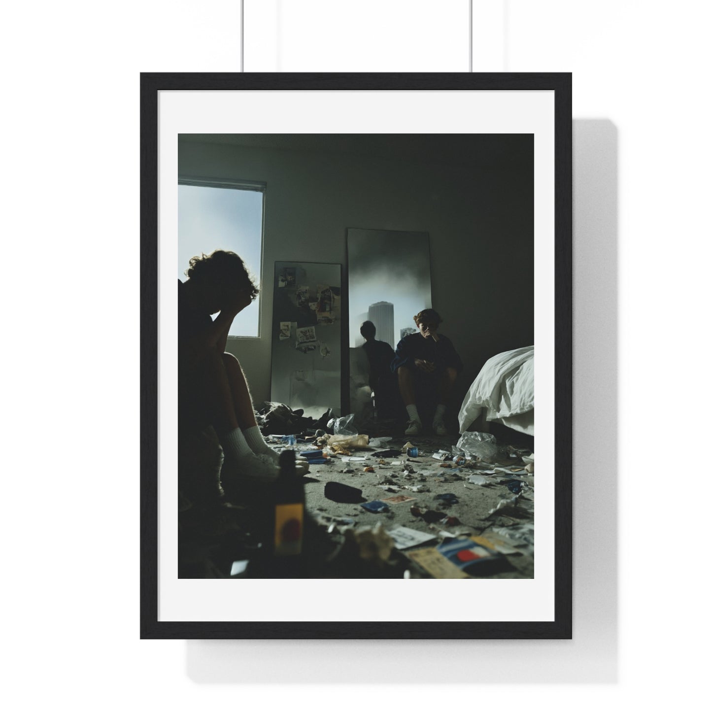 Raw Art III 'Designed by AI' Framed Art Print