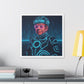 Elton Tron Absurdist Art 'Designed by AI' Canvas Art Print