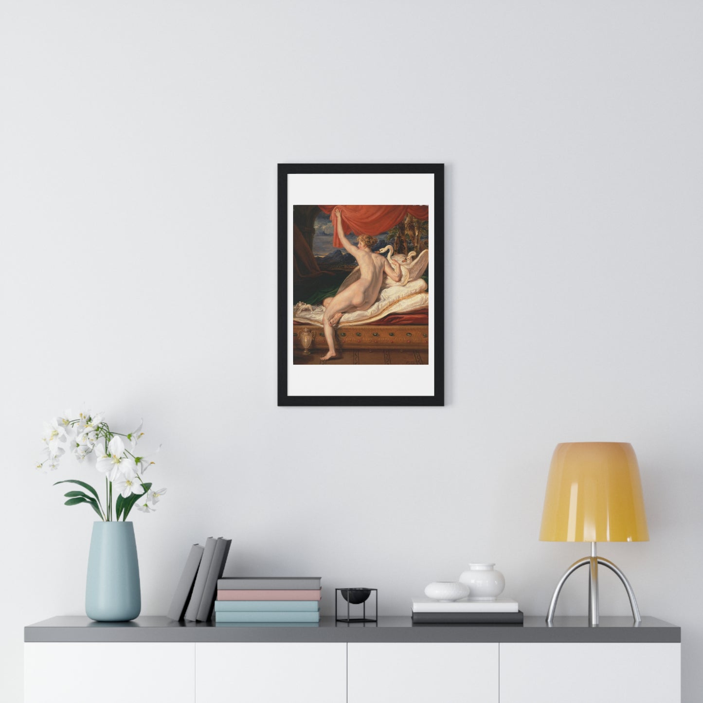 Venus Rising from her Couch (1828) by James Ward, from the Original, Framed Art Print