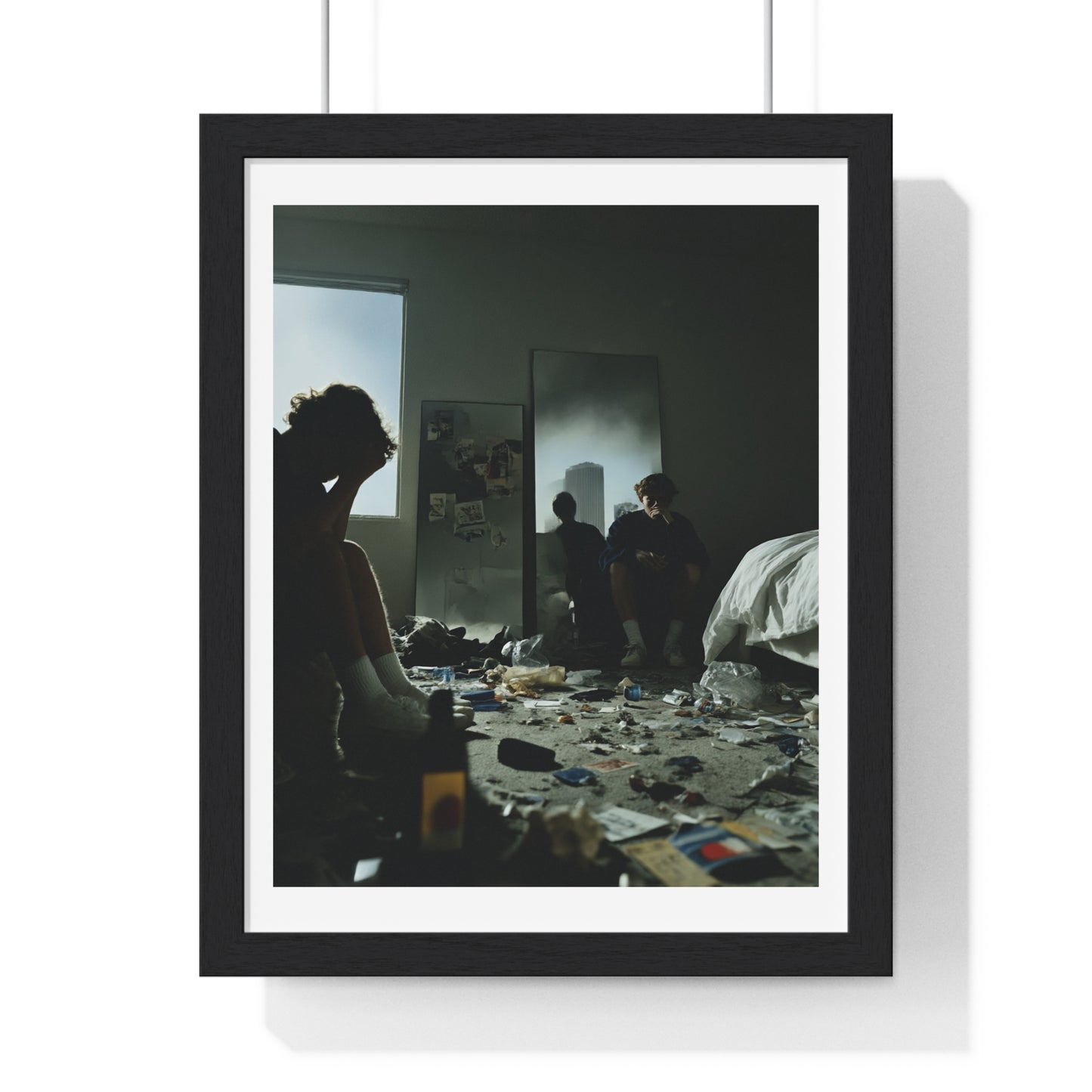 Raw Art III 'Designed by AI' Framed Art Print