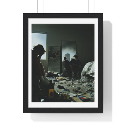 Raw Art III 'Designed by AI' Framed Art Print