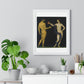 Adam and Eve (circa 1920) by Franz von Stuck, from the Original, Framed Art Print