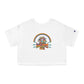 Psychedelic Goddess, Women's Cropped T-Shirt