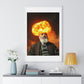 Mind Blowing, Photorealistic Art 'Designed by AI' Framed Print