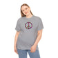 Love and Peace Design Psychedelic T-Shirt