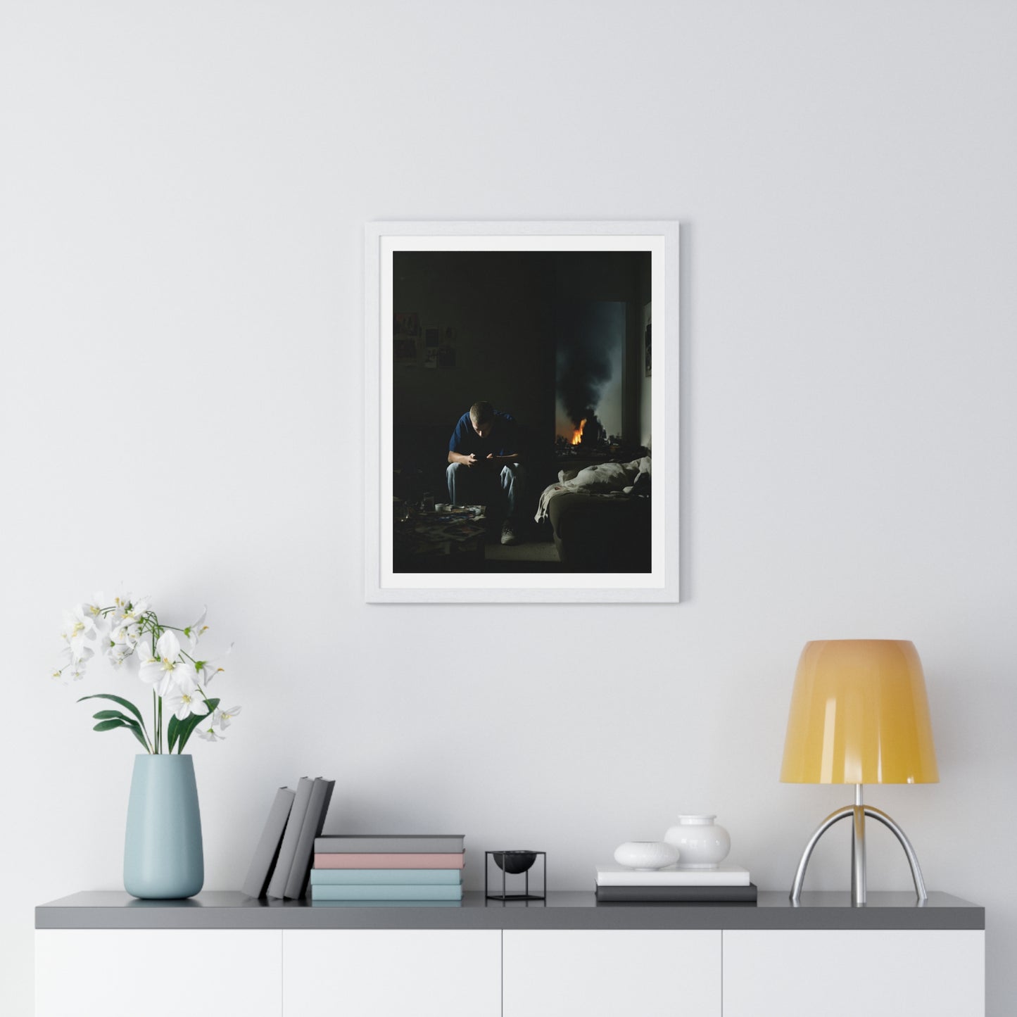 Raw Art II 'Designed by AI' Framed Art Print