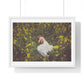 Asleep in the Rapeseed Field 'Designed by AI' Framed Art Print