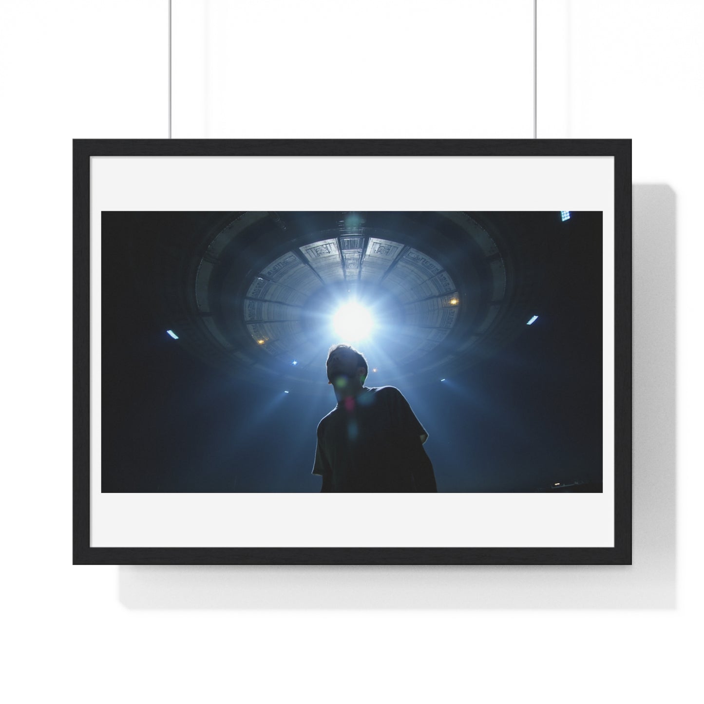 Last Moments Before the Abduction 'Designed by AI' Framed Art Print