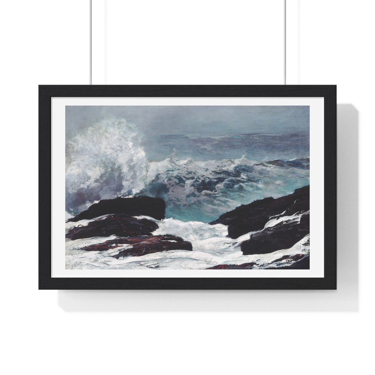 Northeaster (1895) by Winslow Homer, from the Original, Framed Art Print