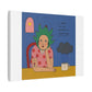 It's Fine V, Cartoon Art Print on Canvas