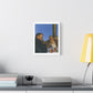 Café Art III, Print on Satin Canvas, Stretched