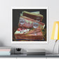 Night in the Library 'Designed by AI' Canvas Art Print