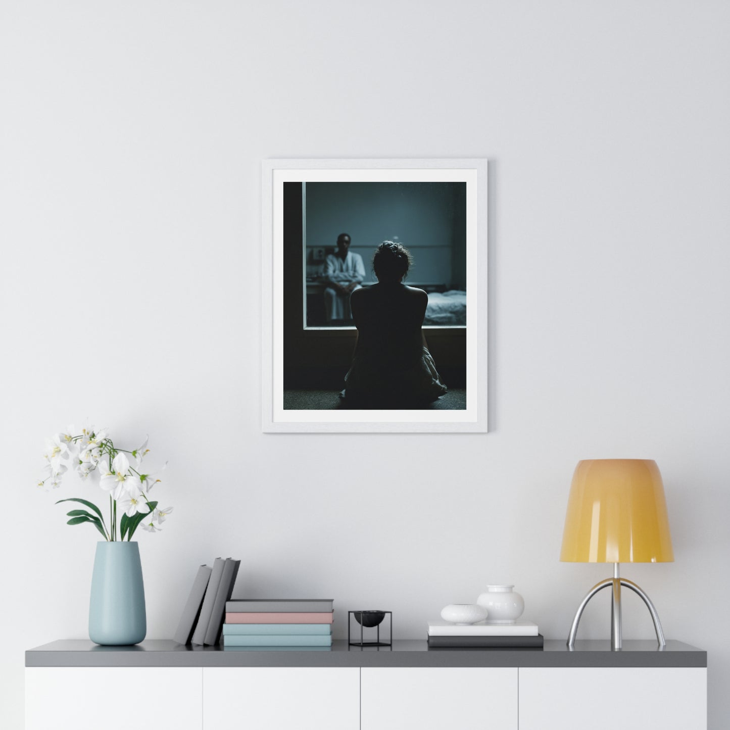 Raw Art IV 'Designed by AI' Framed Art Print