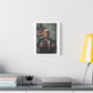 Gangster Donald Trump, Surrealist Art Print on Satin Canvas, Stretched