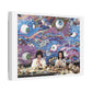Psychedelic Japan Abstract Art 'Designed by 'AI Canvas Art Print