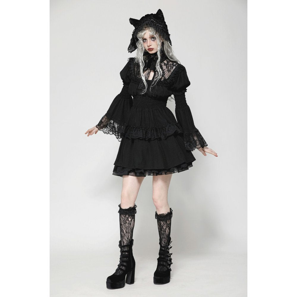 Dark in Love Arya Gothic Lace Doll Dress