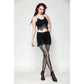 Dark in Love Eliza Gothic Black Camisole