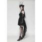 Dark in Love Gem Gothic Vine Lace-Tail Dress