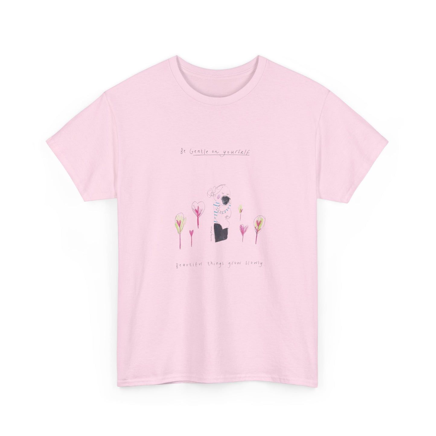 Be Gentle On Yourself, Mental Wellness T-Shirt