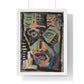 Man's Face by Arnold Peter Weisz Kubínčan (1927) from the Original, Framed Art Print