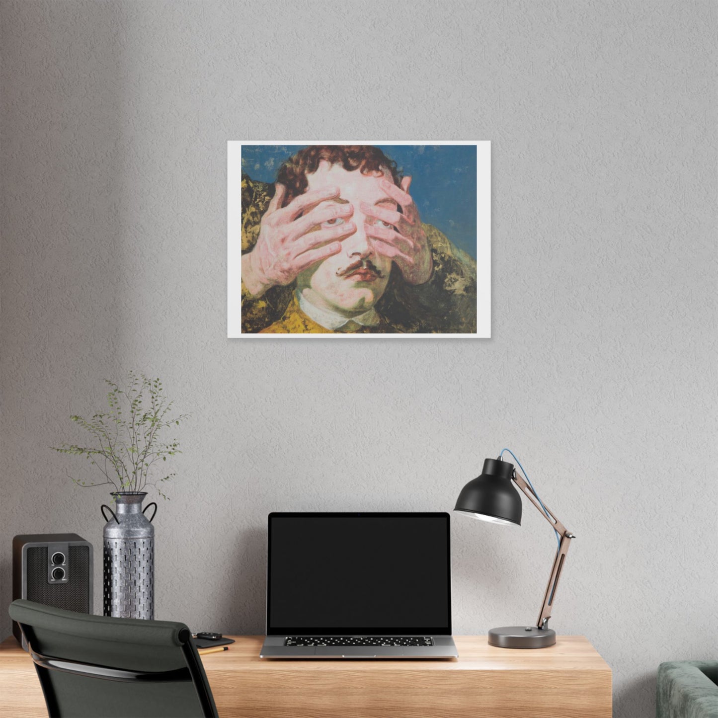 How the West Was Won V 'Designed by AI' Canvas Art Print