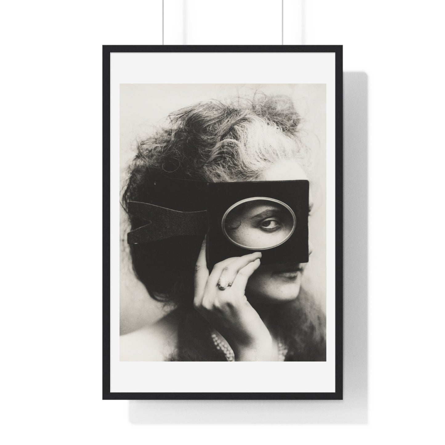 Vintage Photography, Scherzo di Follia (1861–67) by Pierre-Louis Pierson, from the Original, Framed Art Print