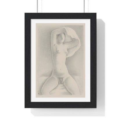 Woman With Shirt VIII by Mikuláš Galanda from the Original, Framed Art Print