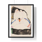 Observed in a Dream (1911) by Egon Schiele, from the Original, Framed Art Print