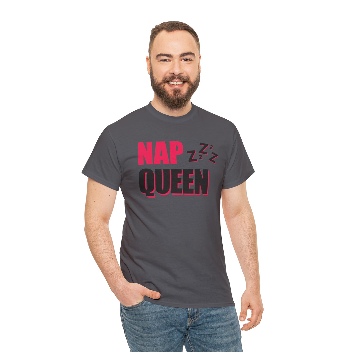 Nap Queen Heavy Cotton T-Shirt